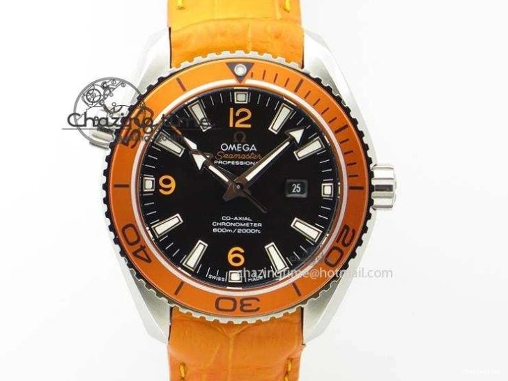 0727 MultiPurpose Planet Ocean Master Chrono SS OM 1:1 Best Edition Gray Dial On SS Bracelet A9900 V 8116